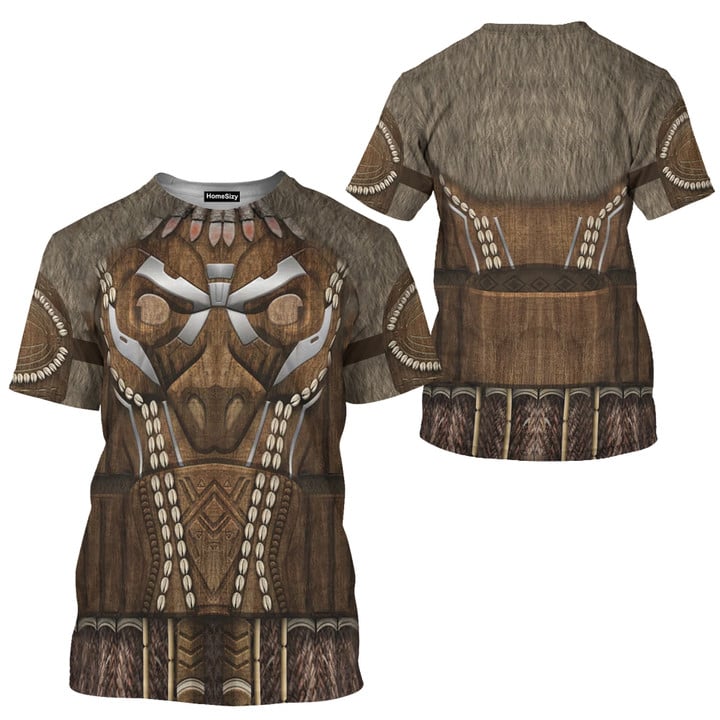 M'Baku Monkey Armor Wakanda Forever Black Panther - Costume Cosplay T-Shirt