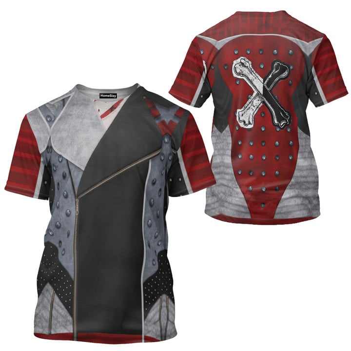 Carlos De Vil Descendants 2 Costume Cosplay - 3D Tshirt