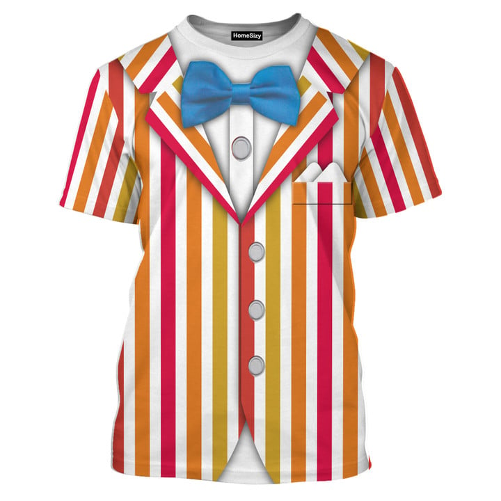 Bert Mary Poppins Costume Cosplay - 3D Tshirt