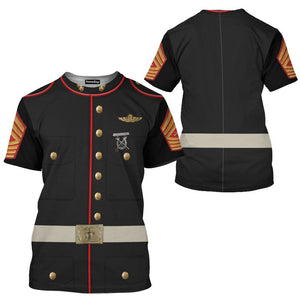 Full USMC Uniform - Costume Cosplay T-Shirt