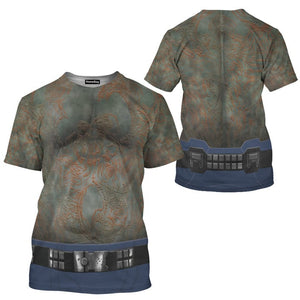 Drax Guardians of the Galaxy Costume Cosplay - T-Shirt