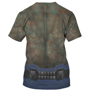 Drax Guardians of the Galaxy Costume Cosplay - T-Shirt