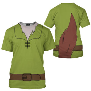 Robin Hood Costume Cosplay - 3D Tshirt