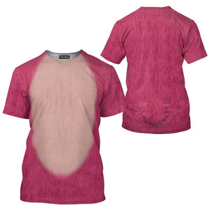 Lotso Toy Story Costume Cosplay - 3D Tshirt