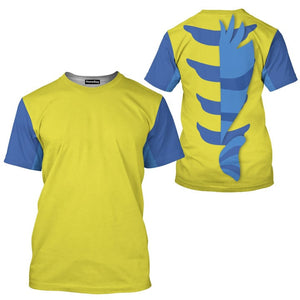 Flounder Little Mermaid Costume Cosplay - 3D Tshirt