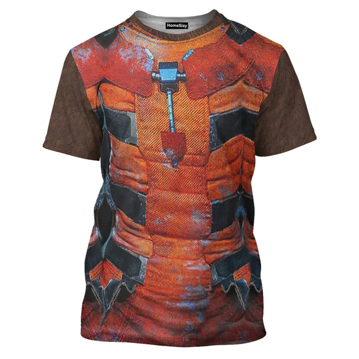 Rocket Raccoon Guardians Costume Cosplay - T-Shirt