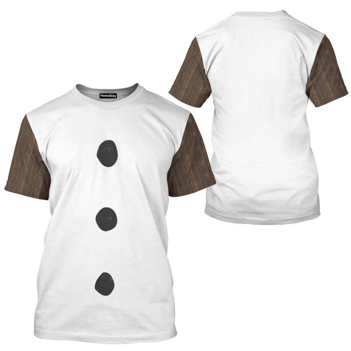 Olaf Frozen Costume Cosplay - 3D Tshirt