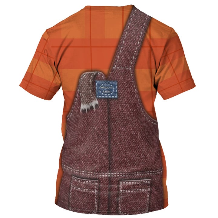 Ralph Wreck-It Ralph Costume Cosplay - T-Shirt