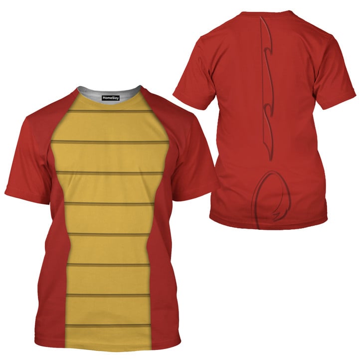 Mushu Mulan Costume Cosplay - 3D Tshirt