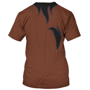 The Lion King Scar Ver.1 Cosplay Costume - 3D Tshirt