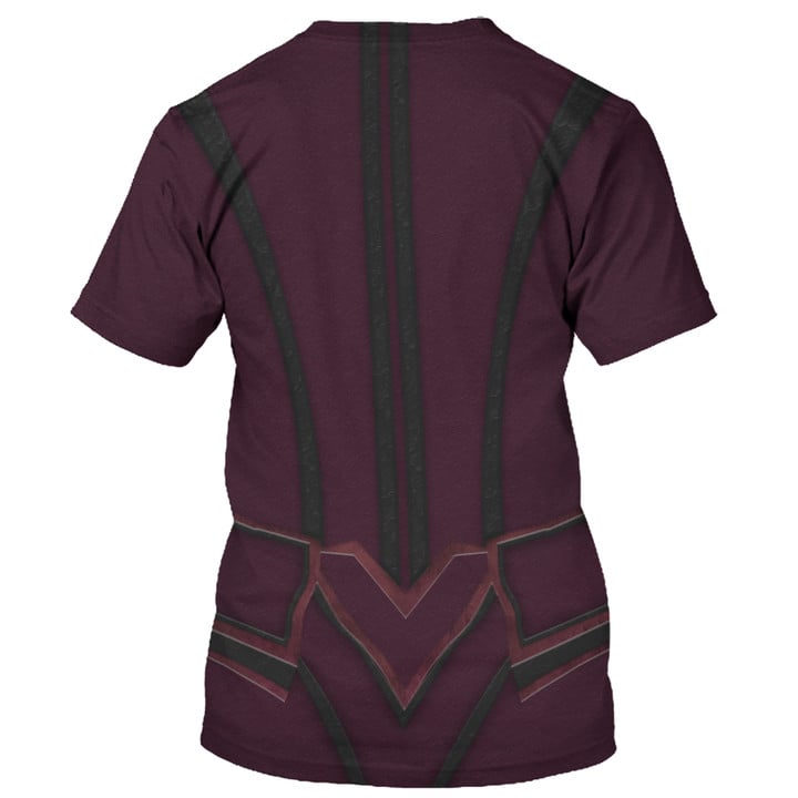 Wanda Scarlet Witch WandaVision Costume Cosplay - T-Shirt