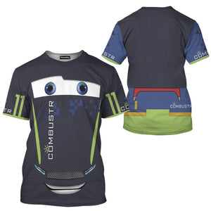 Chris Roamin Pixar Cars Costume T-Shirt For Men And Women