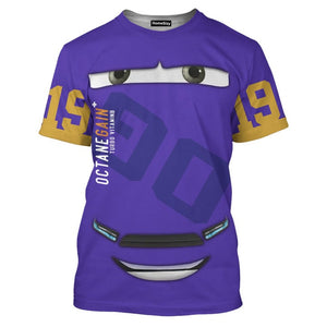 Danny Swervez Pixar Cars Costume T-Shirt For Men And Women