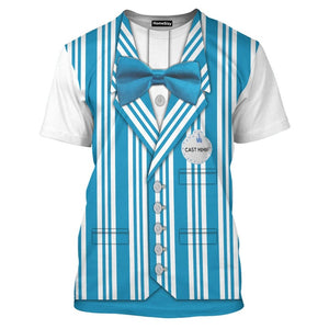 Blue The Dapper Dans Costume Cosplay - T-Shirt