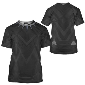 T'Challa King Of Wakanda Endgame Costume Cosplay - T-Shirt