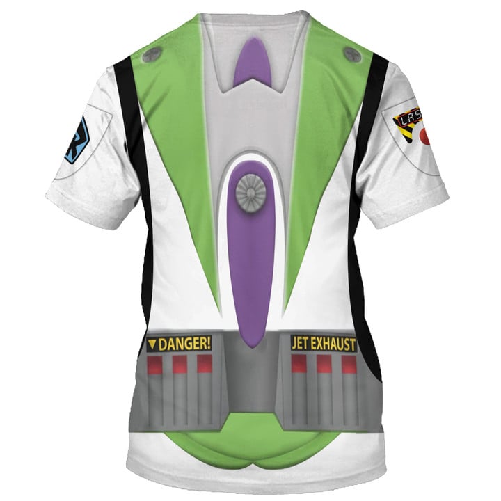 Buzz Lightyear Toy Story Costume Cosplay - 3D Tshirt