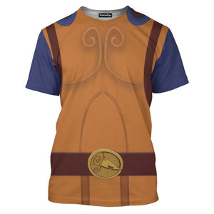 Hercules Costume Cosplay - 3D Tshirt