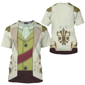 Prince Hans Coronation Frozen Costume Cosplay - 3D TShirt