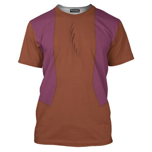 Aladdin Abu Costume Cosplay - 3D Tshirt