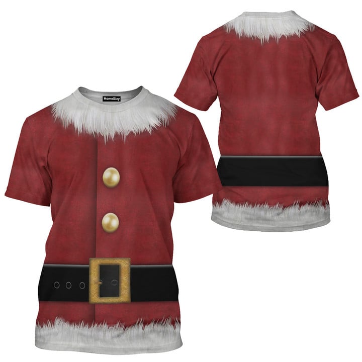 Santa Claus Christmas Costume Cosplay - T-Shirt