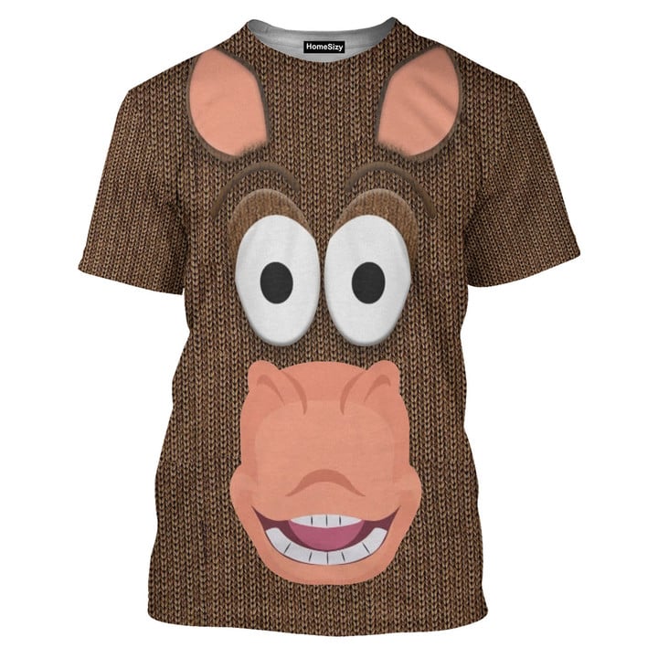 Bullseye Toy Story Costume Cosplay - 3D Tshirt