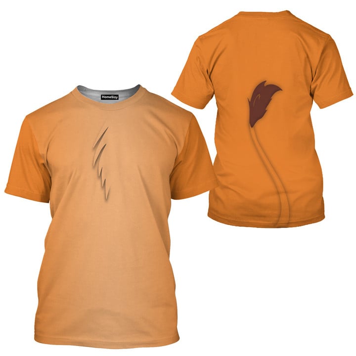 The Lion King Simba Ver.1 Cosplay Costume - 3D Tshirt