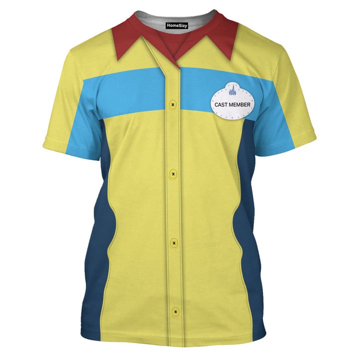 Toy Story Midway Mania Cast Member Costume Cosplay - 3D Tshirt