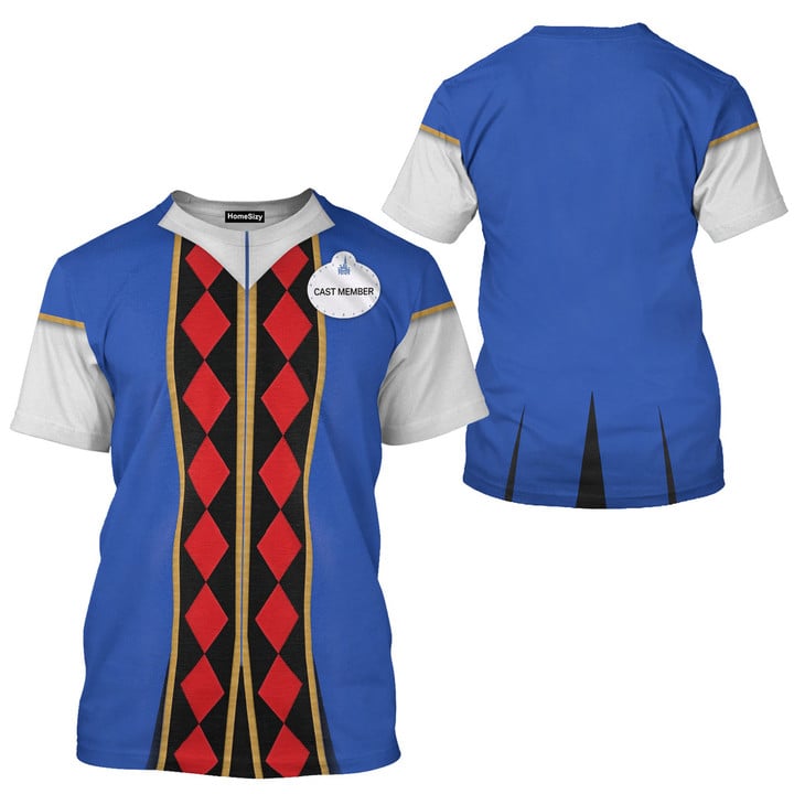 Blue Fantasyland Cast Member - Costume Cosplay T-Shirt