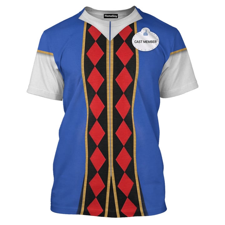 Blue Fantasyland Cast Member - Costume Cosplay T-Shirt