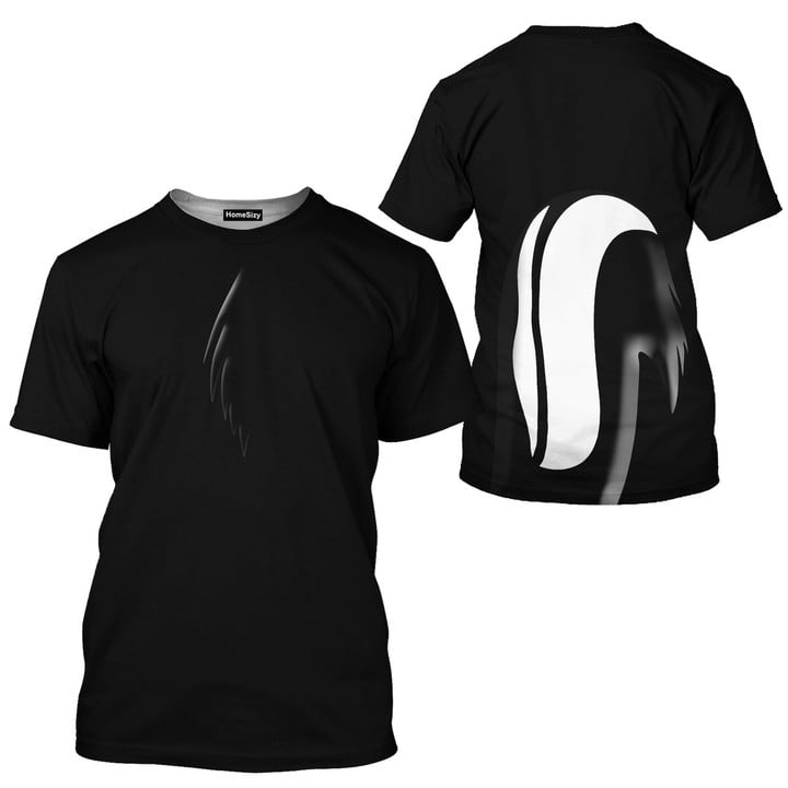 Skunk Peter Pan Costume Cosplay - T-Shirt