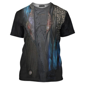 Hades Descendants 3 Costume Cosplay - 3D Tshirt