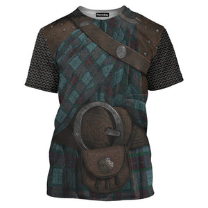 King Fergus Brave Costume Cosplay - 3D Tshirt