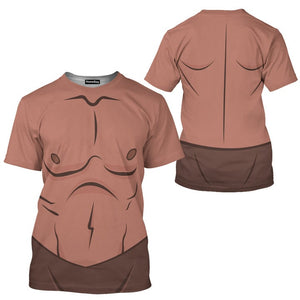 Tarzan Cosplay Costume T-Shirt For Men And Women