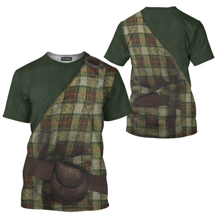 Harris Hubert and Hamish Brave Costume Cosplay - 3D Tshirt