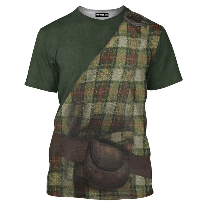 Harris Hubert and Hamish Brave Costume Cosplay - 3D Tshirt