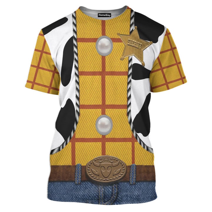 Woody Cosplay Costume Toy Story - 3D Tshirt