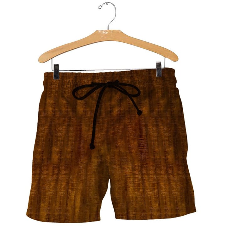 Brown Guitar Cosplay Costume - Beach Shorts