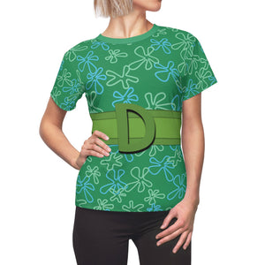 Disgust Inside Out Cosplay Costume - 3D Women Tshirt