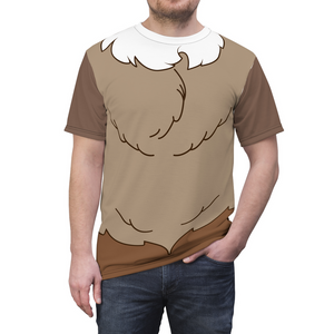 Bambi Friend Owl Cosplay Costume - 3D Tshirt