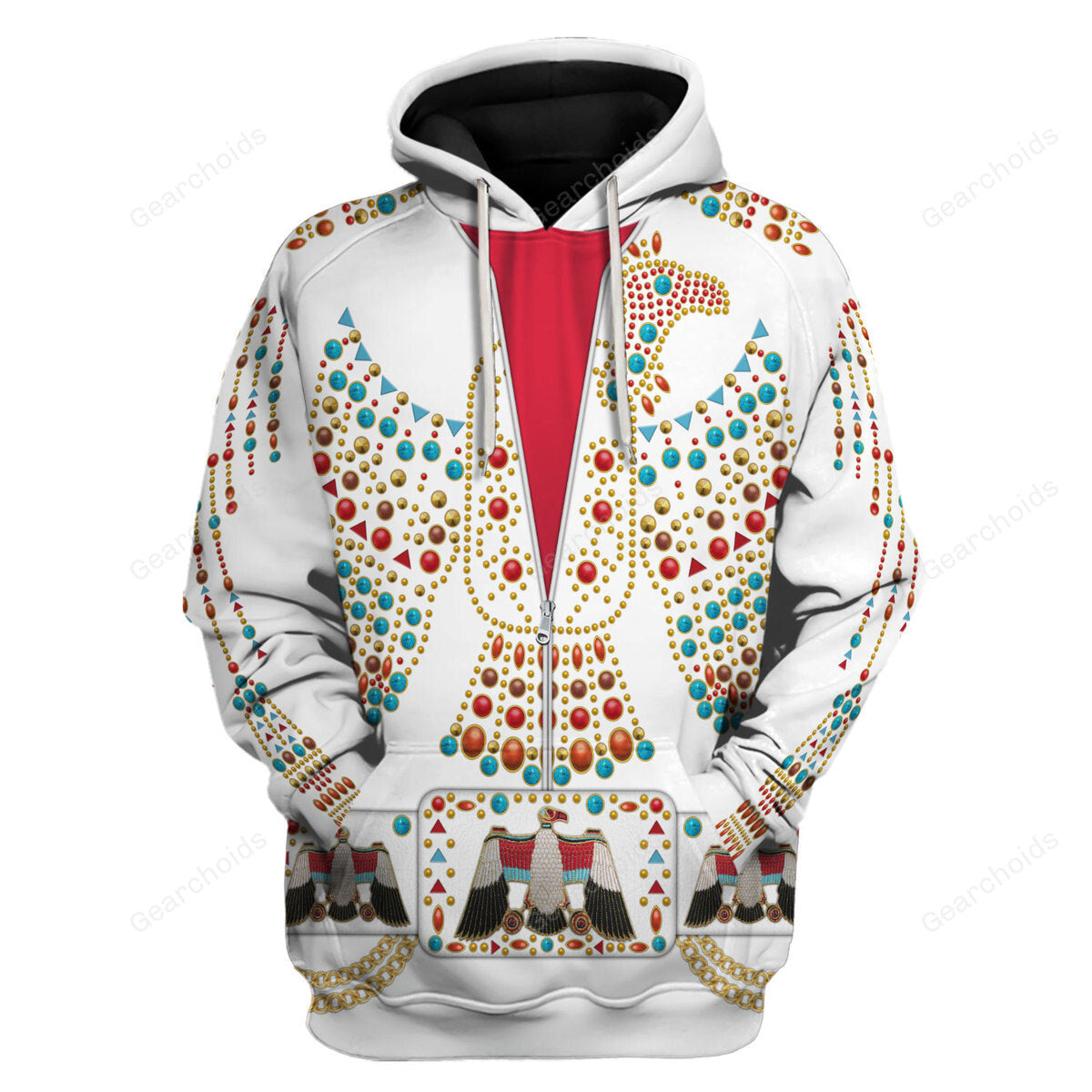 Elvis Thunderbird Costume - Fandom Hoodie Sweatshirt Sweatpants ELHS10