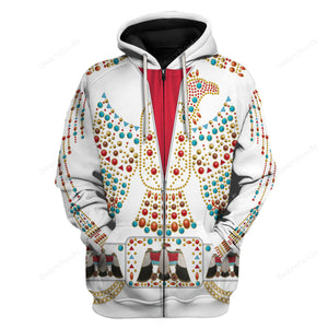 Elvis Thunderbird Costume - Fandom Hoodie Sweatshirt Sweatpants ELHS10