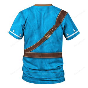 Link Attire Champion's Tunic Hoodie Sweatshirt Sweatpants ZDHS02