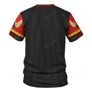 Warhammer Blood Angels Black Robe - Costume Cosplay T-shirt WHHS150