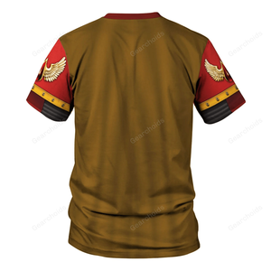 Warhammer Blood Angels Brown Robe - Costume Cosplay T-shirt WHHS149