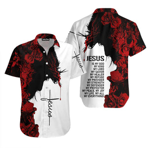 Jesus Easter Aloha Hawaiian Shirts For Men & For Women