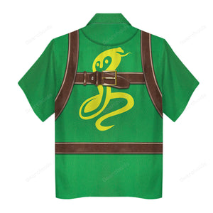 Tingle Attire - Costume Cosplay Hawaiian Shirt ZDHS16