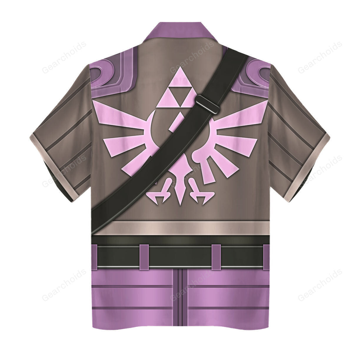 Phantom Armor Purple Pattern - Costume Hawaiian Shirt ZDHS62