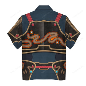 Ancient Armor - For Men And Women - Costume Cosplay Hawaiian Shirt ZDHS55