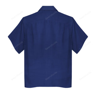 Linebeck Dark Blue - For Men And Women - Costume Cosplay Hawaiian Shirt ZDHS63