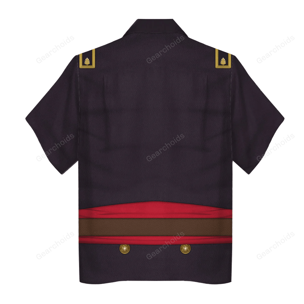 Union Army- Major- Infantry Uniform Cosplay Costume - Hawaiian Shirt